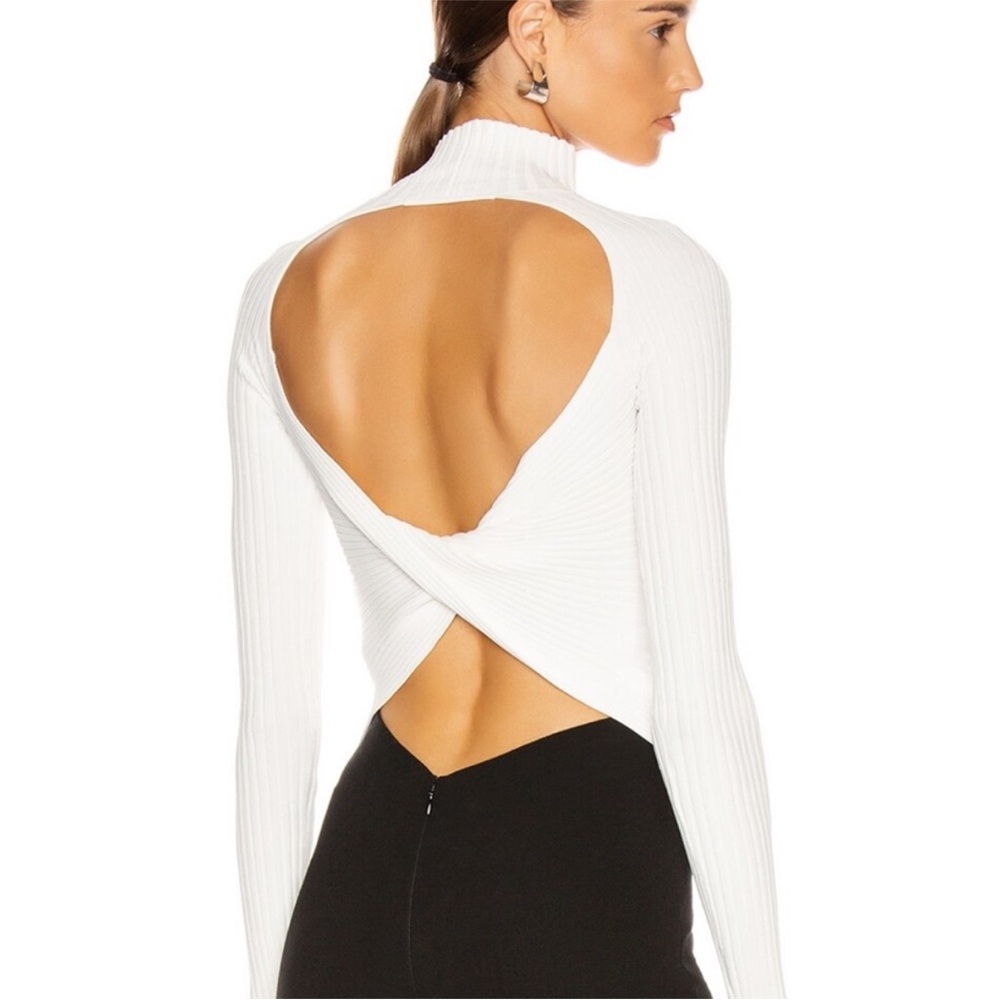 Dion Lee - Twist Back Long Sleeve Sweater